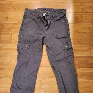 Duluth Trading Firehose women's work cargo pants 4 x 29